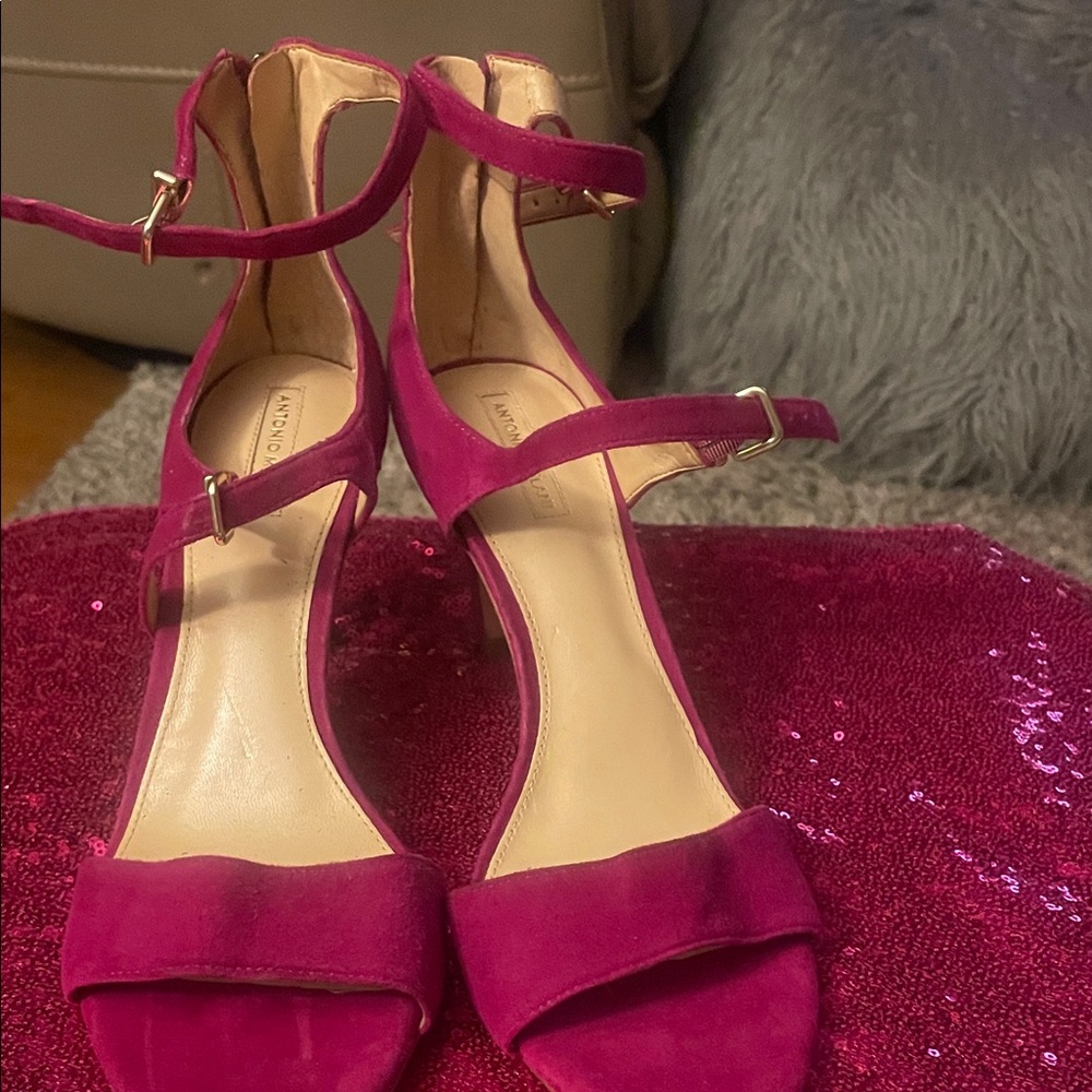 ANTONIO MELANI Fuchsia Heels